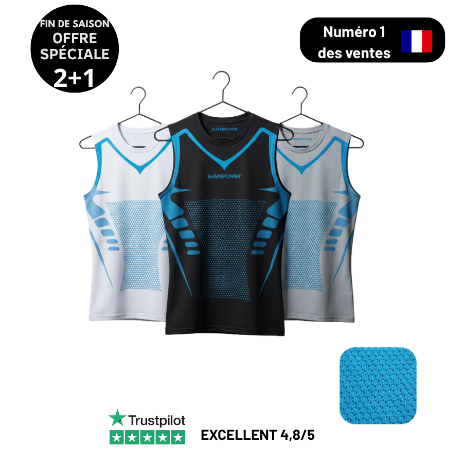 ShapePower™ Plus besoin de rentrer le ventre. Il reste plat tout seul.