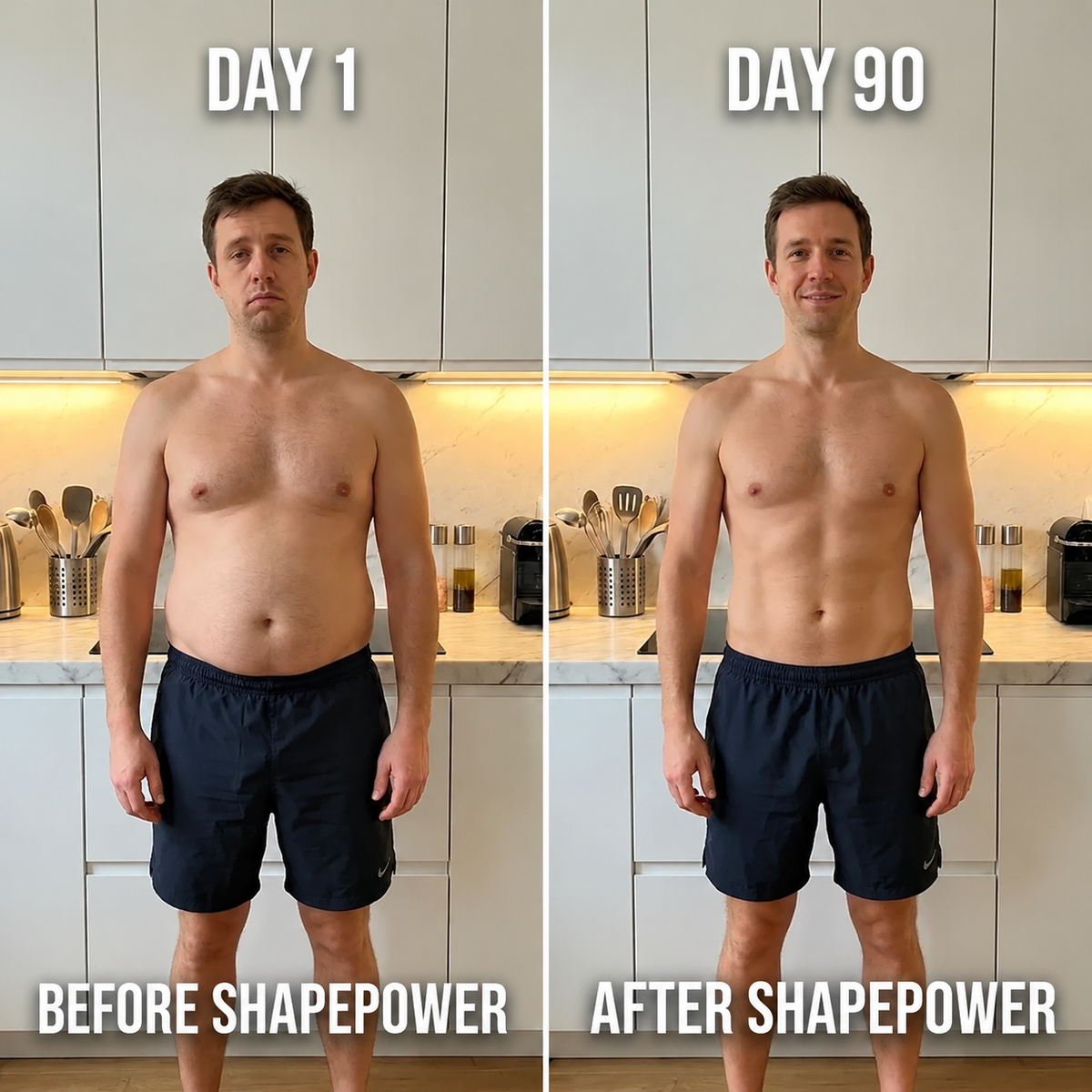 ShapePower™ – No More Sucking In Your Stomach. It Stays Flat on Its Own.