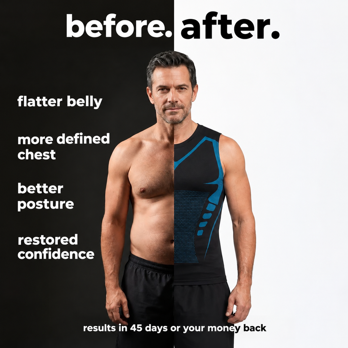 ShapePower™ – No More Sucking In Your Stomach. It Stays Flat on Its Own.